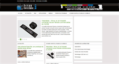 Desktop Screenshot of ecranflexible.com